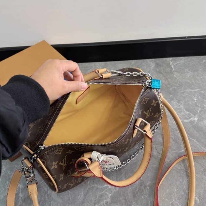 Louis Vuitton Speedy Soft 30 Bag White Tag 30cm - Image 7