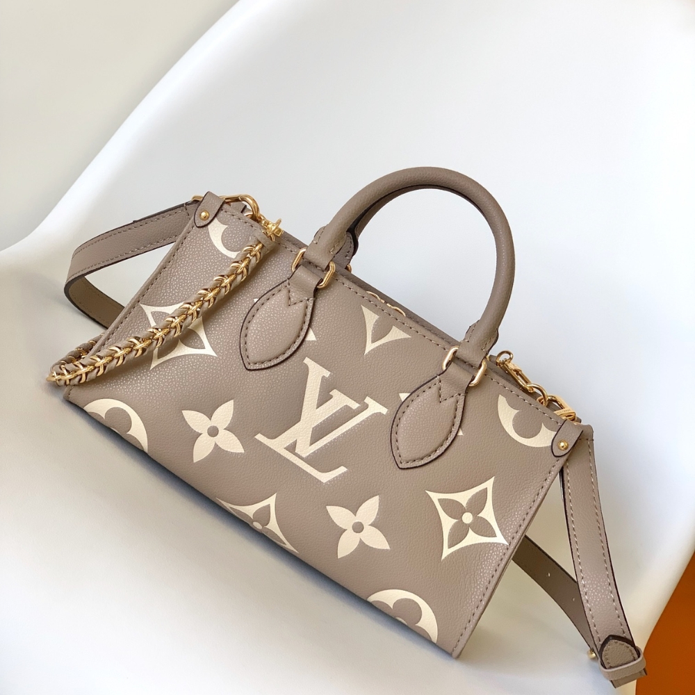 Alternative view of Louis Vuitton OnTheGo East West Bicolor Monogram Empreinte Cream 25cm M23641