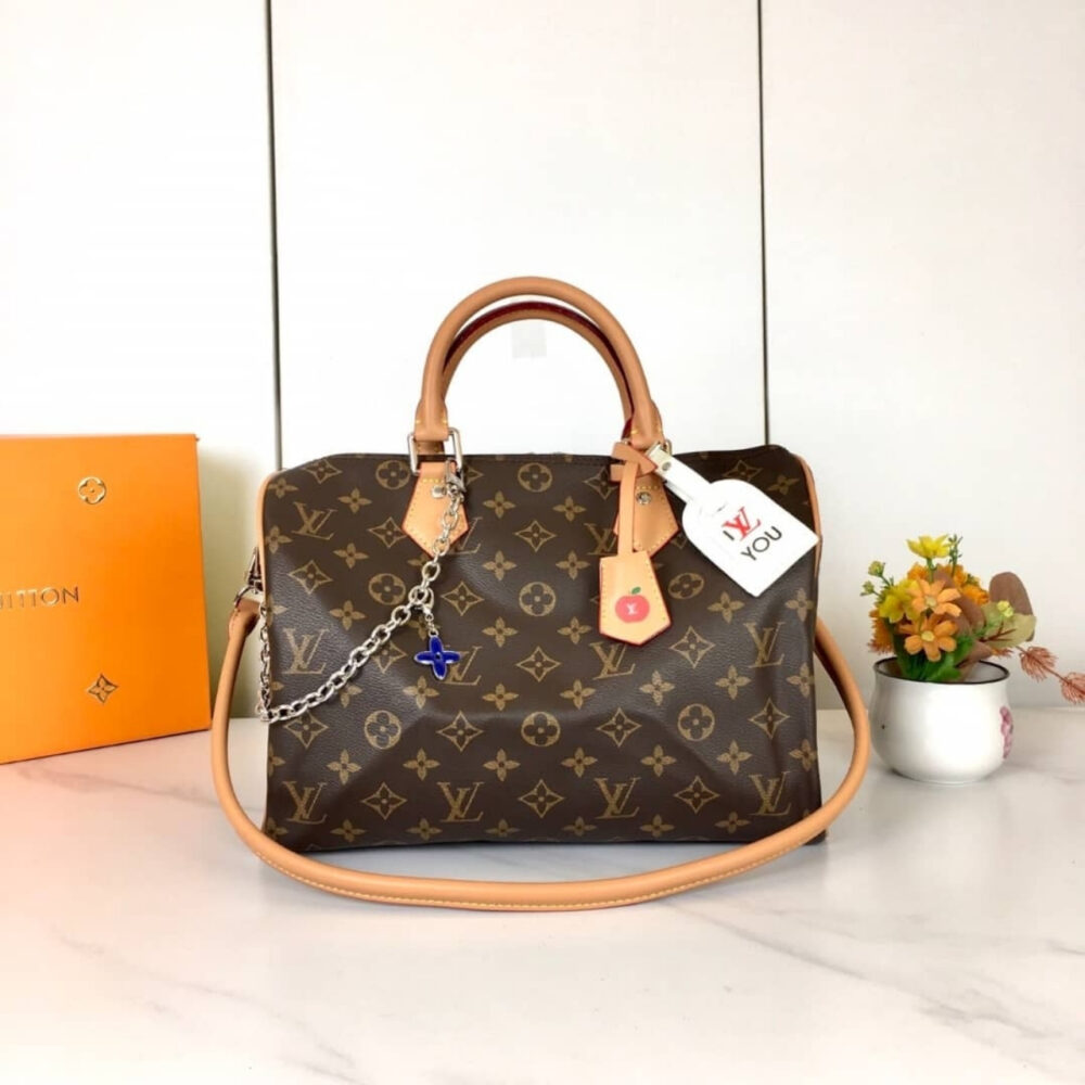 Alternative view of Louis Vuitton Speedy Soft 30 Bag White Tag 30cm
