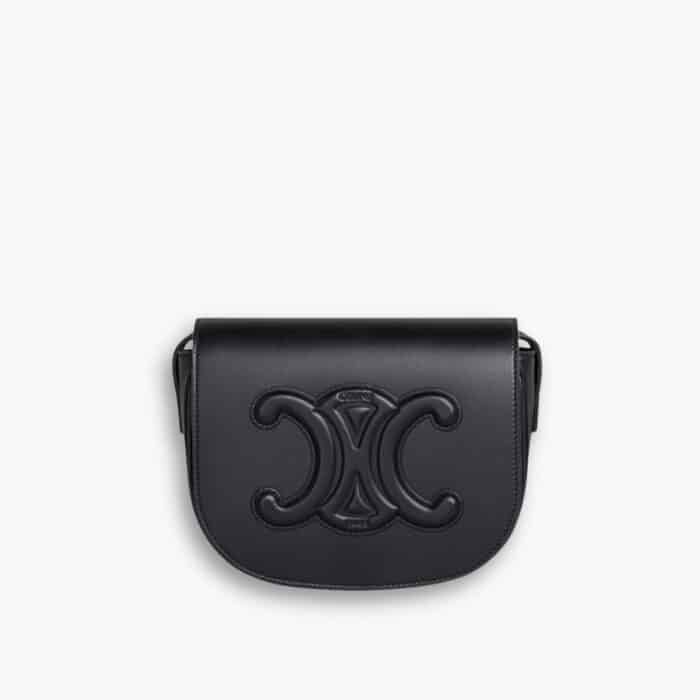 Celine Folco Cuir Triomphe In Smooth Leather 18cm 198263DU338NO