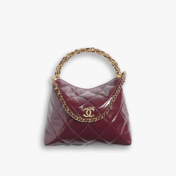 Chanel Clutch With Chain Burgundy 18cm AP4189 B17675 NZG79
