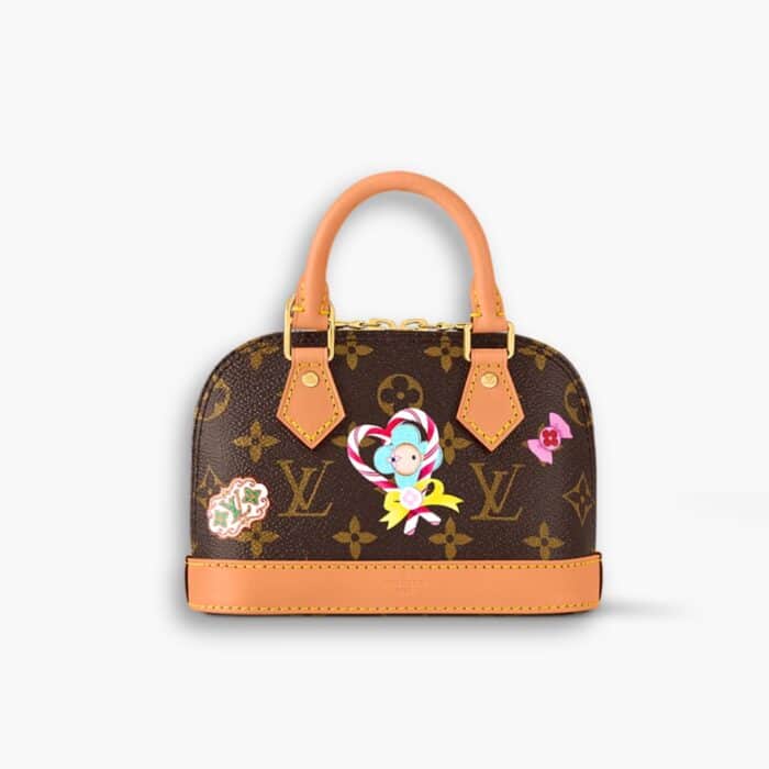 Louis Vuitton Nano Alma Vivienne Candy Red 16cm M12199