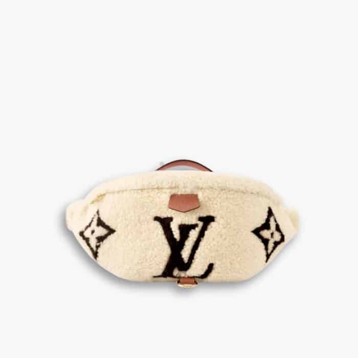 Louis Vuitton LV Ski Bumbag Shearling In Cream 31cm M23715