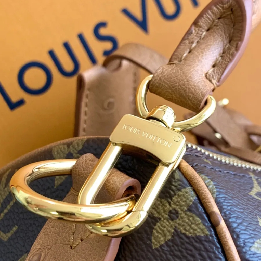 Louis Vuitton Speedy Soft 30 Boho Monogram Tan 30cm N87212 - Image 7