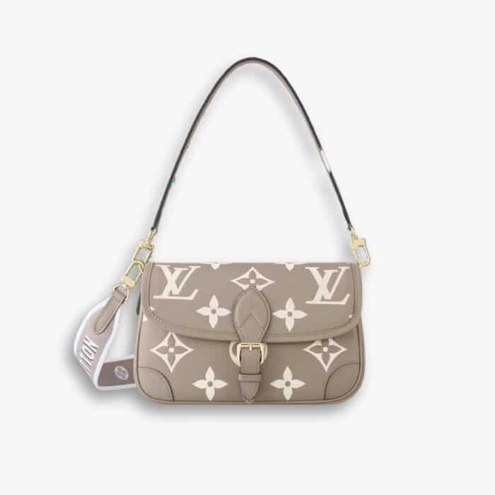 Louis Vuitton Diane Bag Monogram Gray 24cm M46583