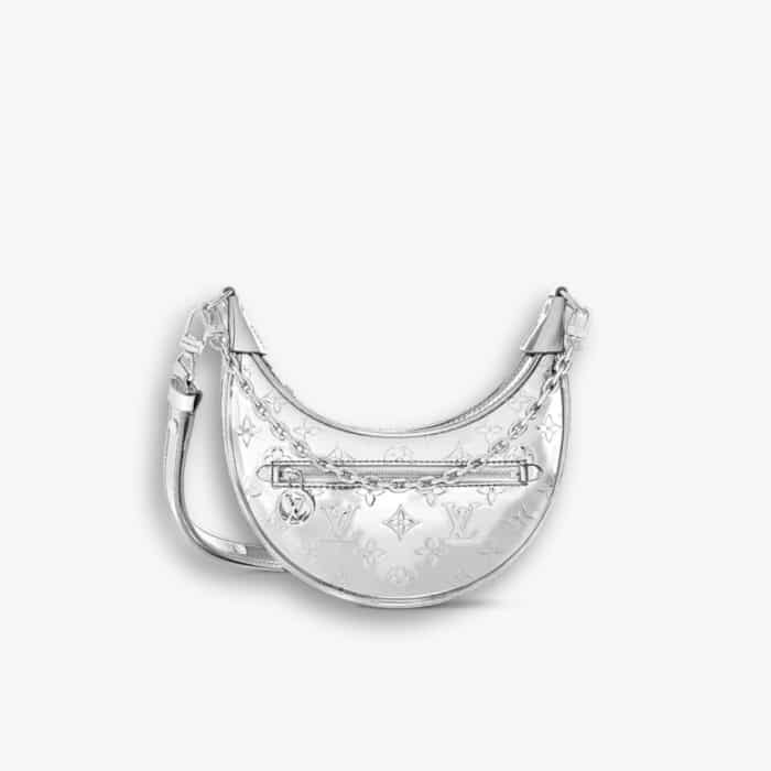 Louis Vuitton Loop Monogram In Silver 23cm M11833