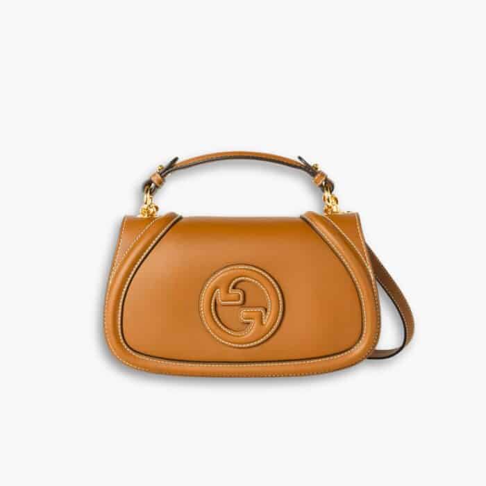 Gucci Blondie Small Top Handle Bag Brown 26cm 815714 AAEC2 2718