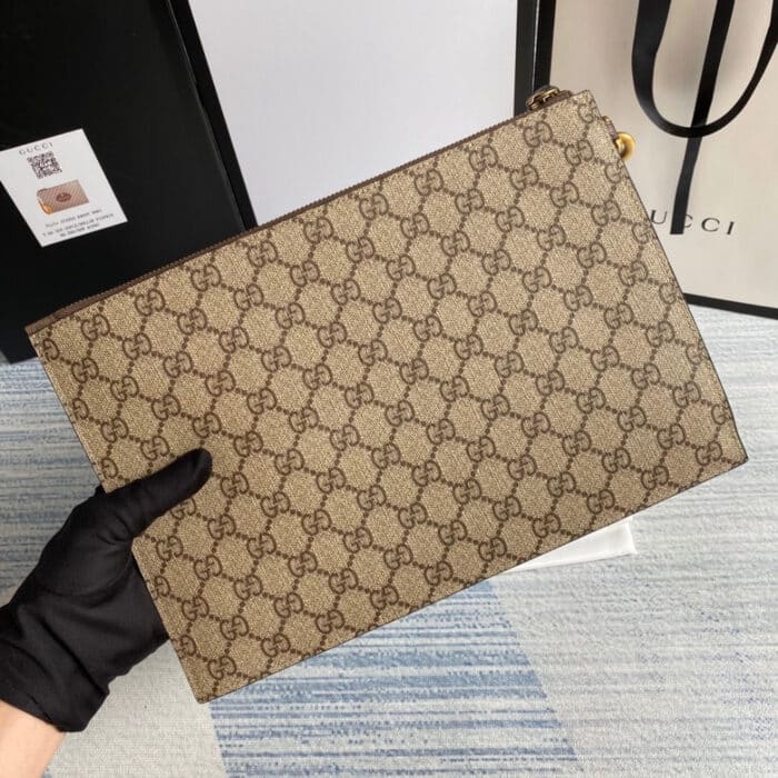 Gucci Neo Pouch Beige 30.5cm 473956 K9GOT 8861 - Image 3