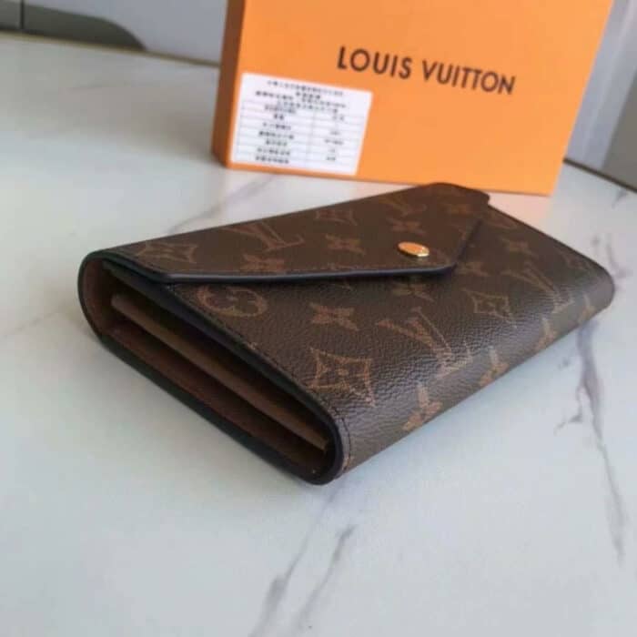 Louis Vuitton Sarah Wallet Monogram Brown 19cm M60531 - Image 4