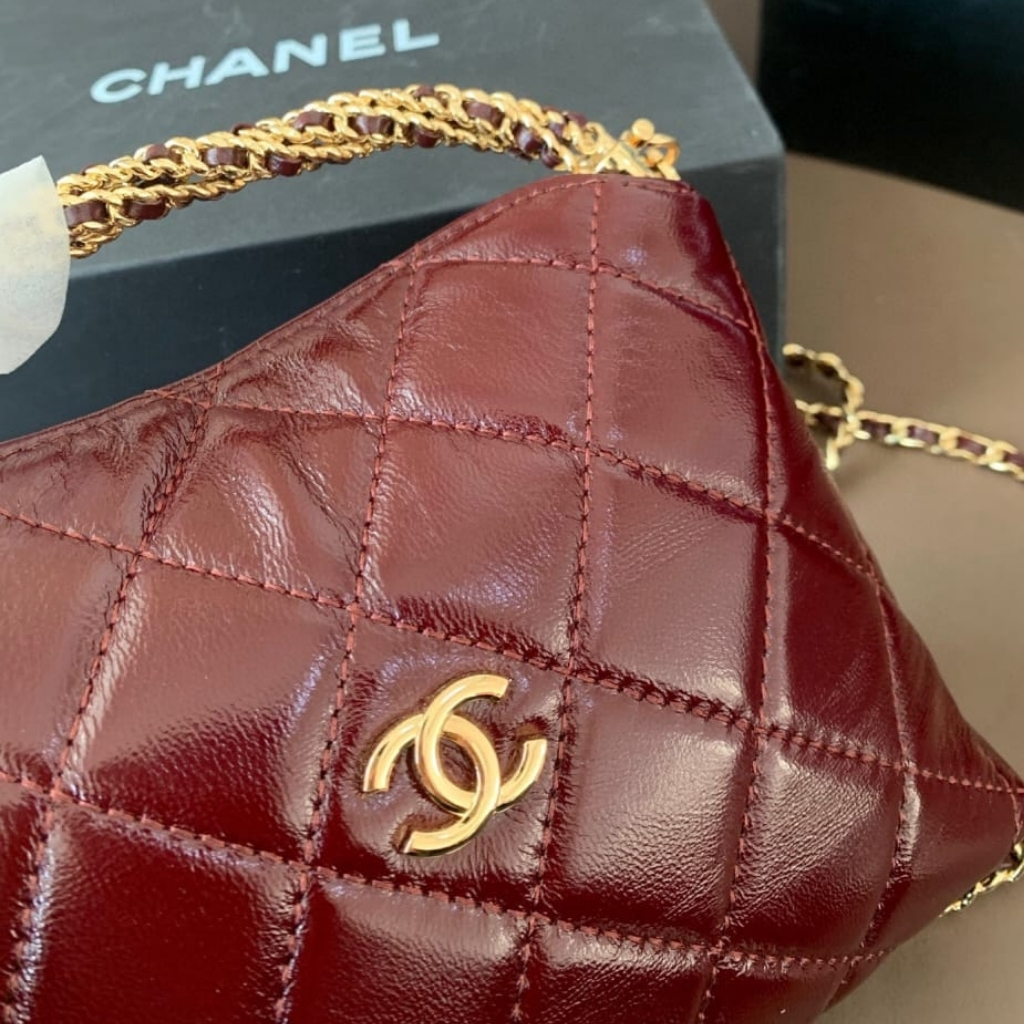 Chanel Clutch With Chain Burgundy 18cm AP4189 B17675 NZG79 - Image 3