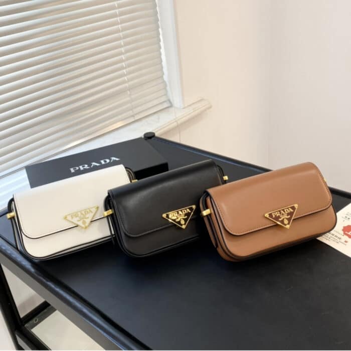 Prada Shoulder Bag Brown 21cm 1BD339 ASK F0XUG V MTO - Image 3
