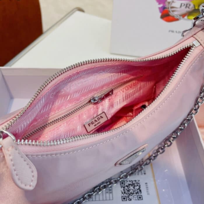 Prada Re Edition 2005 Re Nylon Pink 25Cm - Image 5