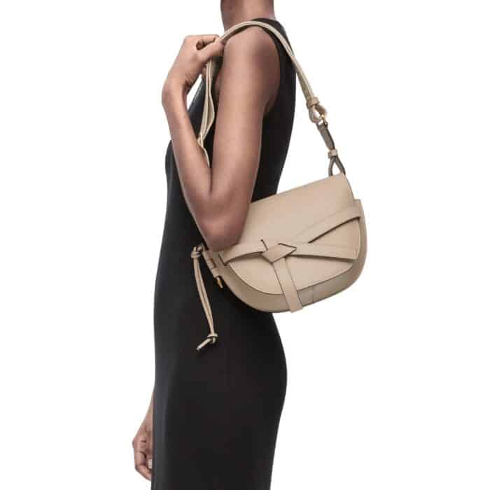Loewe Gate Dual Bag Sand 20cm A650T20X40 2150 - Image 4