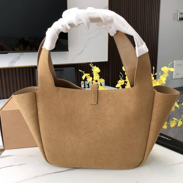 Saint Laurent Le 5 À 7 Bea En Suède Golden Leaf 50cm 763435008IW3194 - Image 6