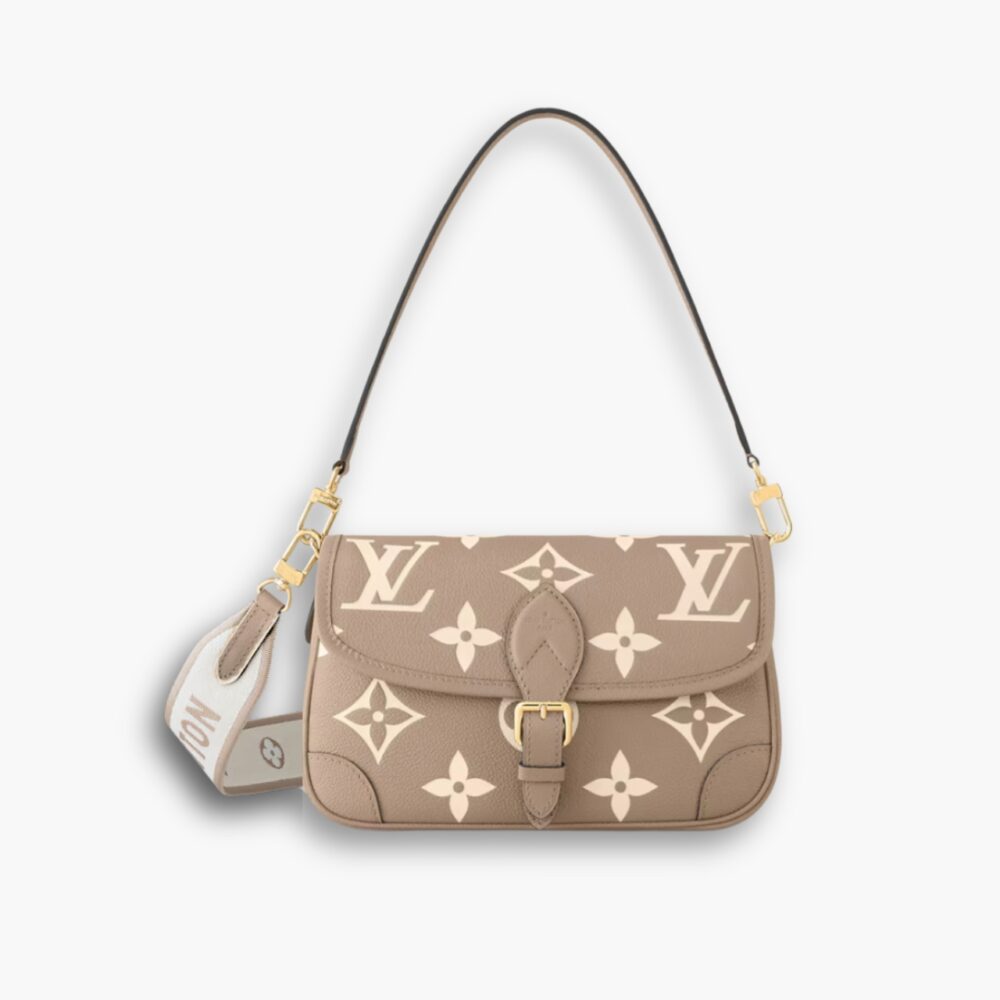 Louis Vuitton Diane Bag Monogram Gray 24cm M46583