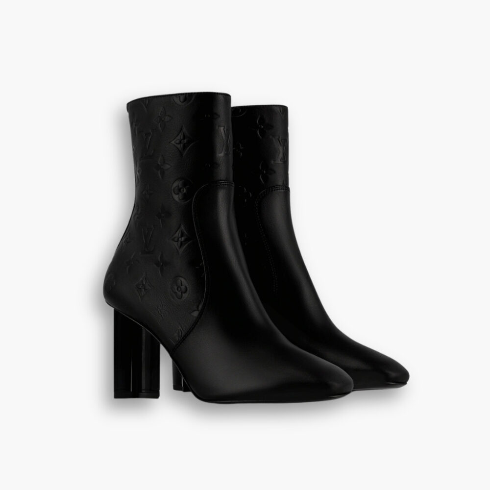 Louis Vuitton Silhouette Ankle Boot Black 1ABP9J