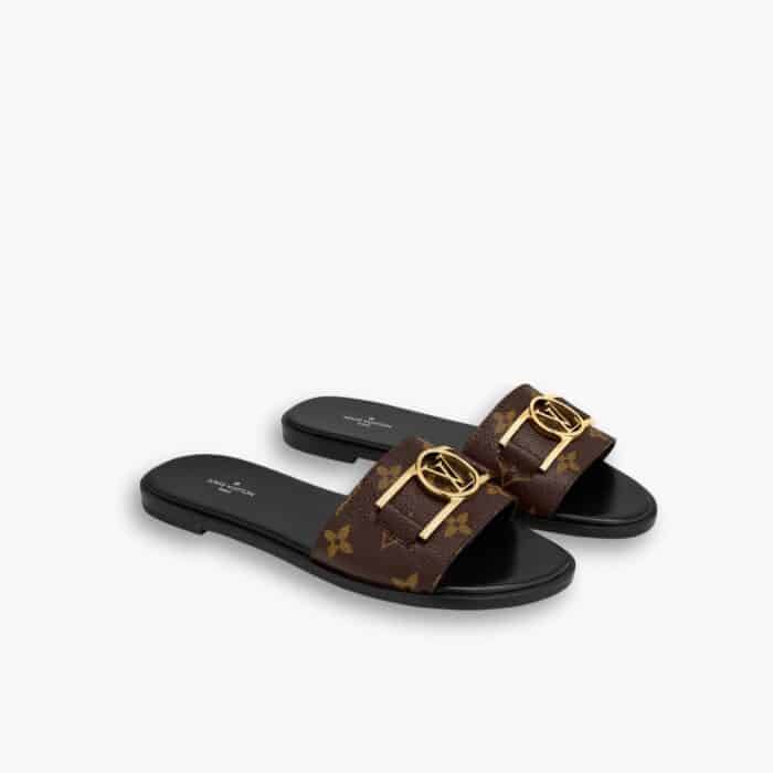 Louis Vuitton Lock It Flat Mules 1A64MB