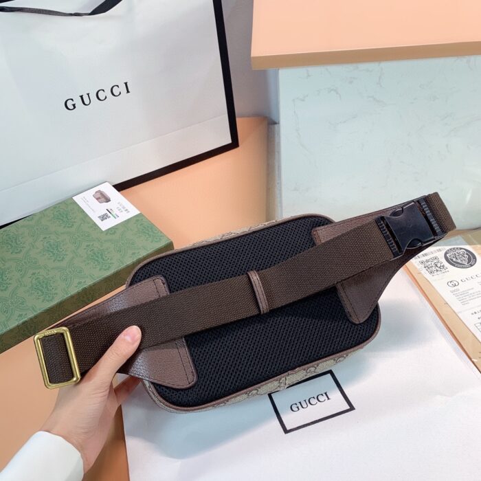 Gucci Ophidia Small Belt Bag Beige 24cm 574796 97SIT 8747 - Image 8