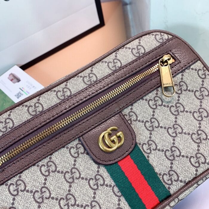 Gucci Ophidia Small Belt Bag Beige 24cm 574796 97SIT 8747 - Image 6