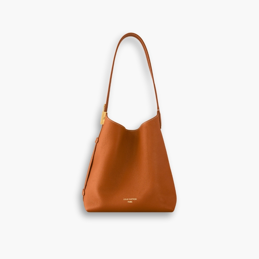 Louis Vuitton Low Key Hobo MM Bag Cognac 35Cm M24974