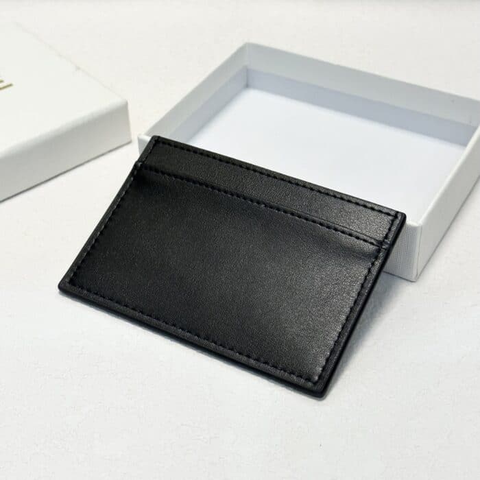 Celine Card Holder Black 9cm - Image 5