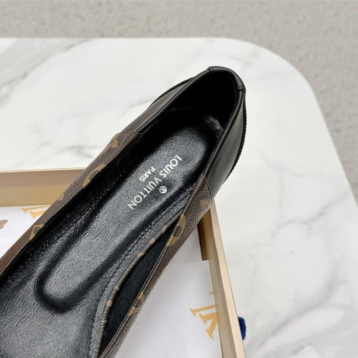 Louis Vuitton Joy Ballerina Flats Monogram Brown - Image 4