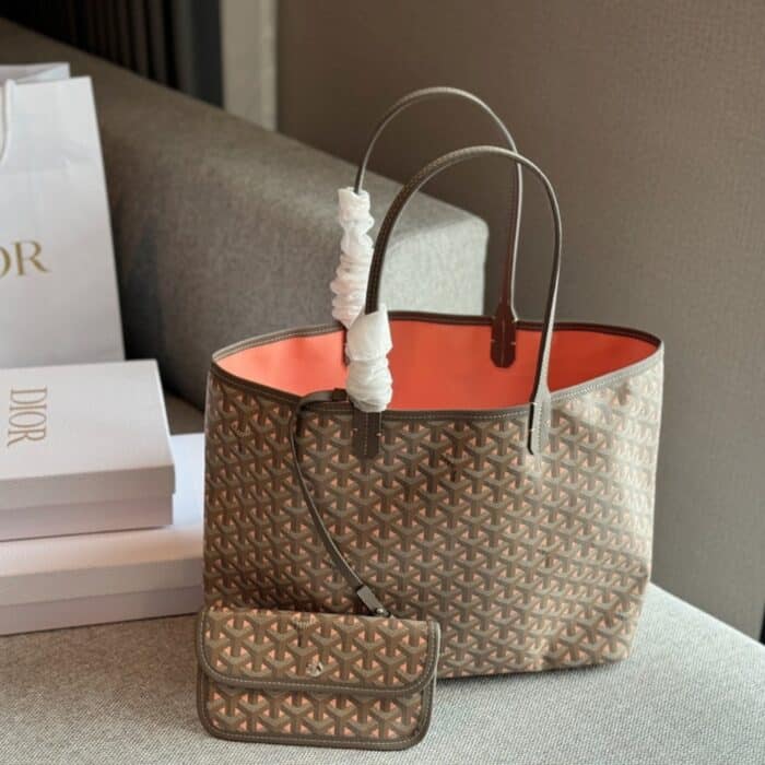 Goyard Saint Louis Claire Voie PM Bag Khaki 34cm STLCLAPMLTY29CL61P - Image 5