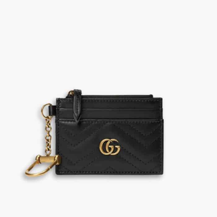 Gucci GG Marmont Card Holders Black 10cm