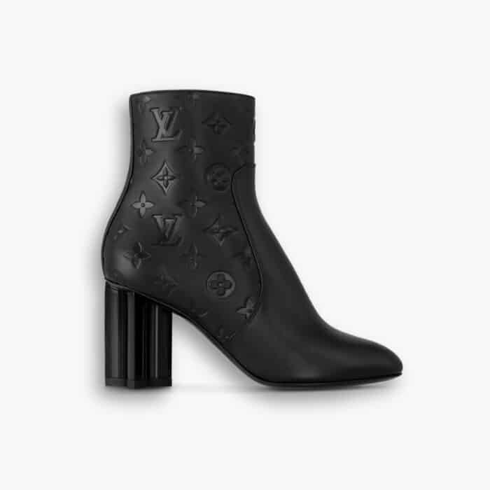 Louis Vuitton Silhouette Ankle Boot Black 1ABP9J