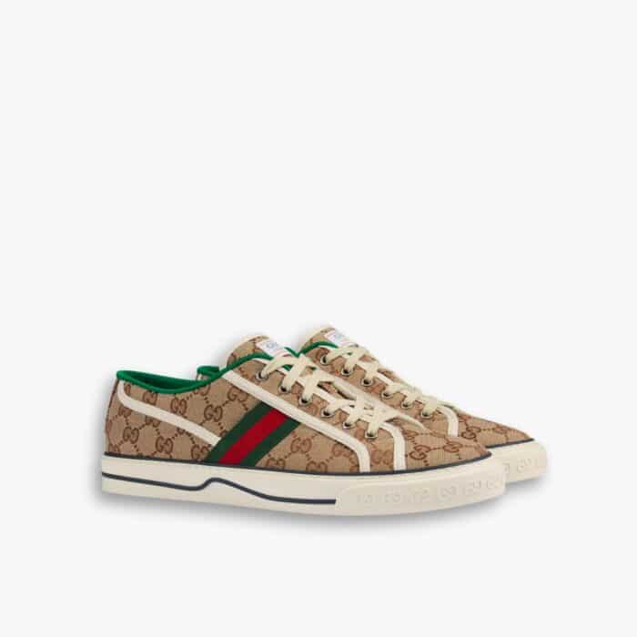 Gucci Tennis 1977 Sneaker Beige Abony 606111 HVK20 9766
