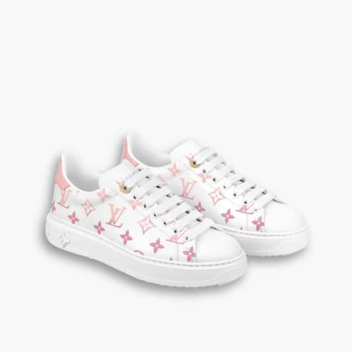 Louis Vuitton Time Out Sneaker Monogram Pink