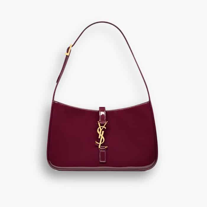 Saint Laurent Le 5 À 7 Dark Red Wine 25cm 657228B870W6413