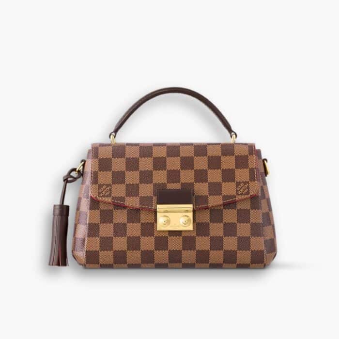 Louis Vuitton Croisette Damier Ebene Brown 25cm N53000