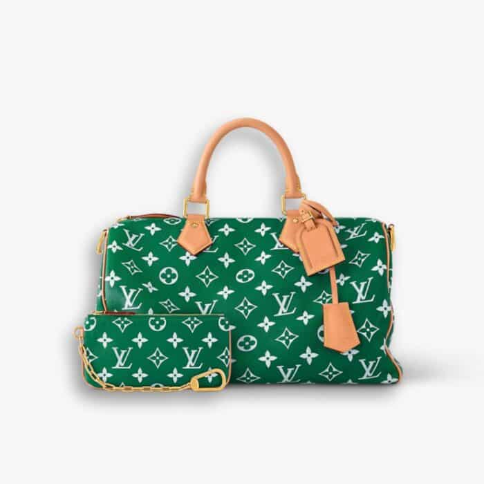 Louis Vuitton Speedy P9 Bandoulière 40 Bag Green 40cm M24417