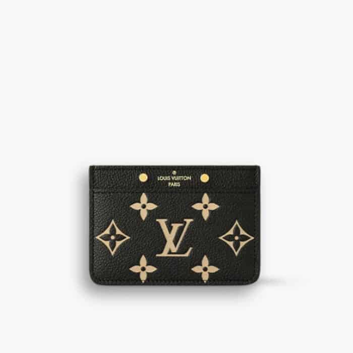 Louis Vuitton Card Holder Black 11cm M81022