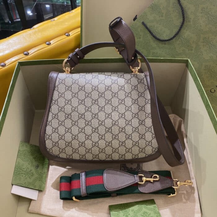 Gucci Blondie Medium Bag Beige Brown 29cm 721172 96IWG 8745 - Image 3