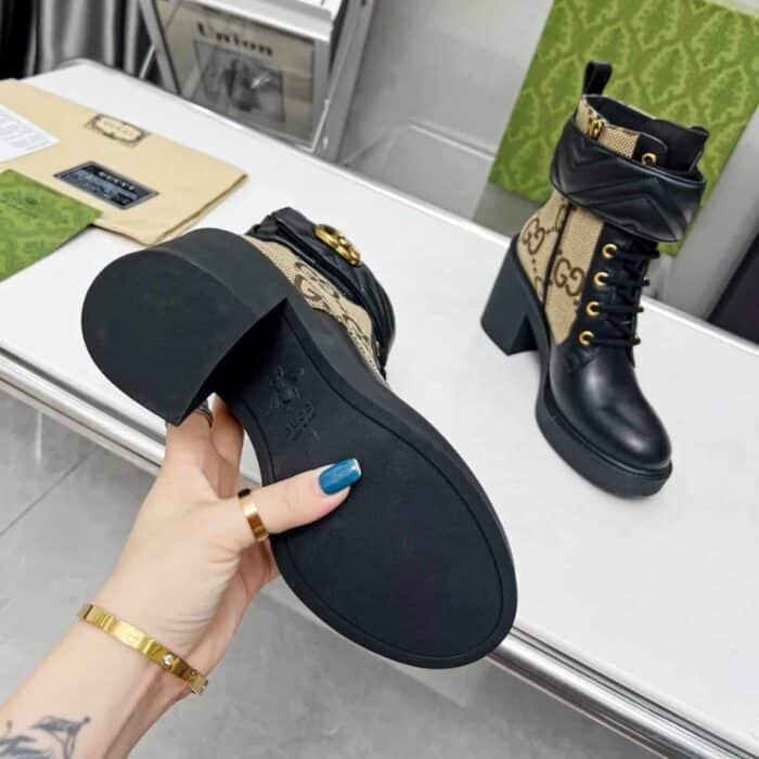 Gucci Women's Ankle Boot With Double G - Image 3