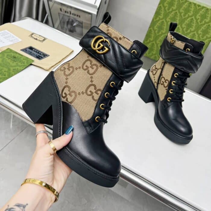 Gucci Women's Ankle Boot With Double G - Image 4