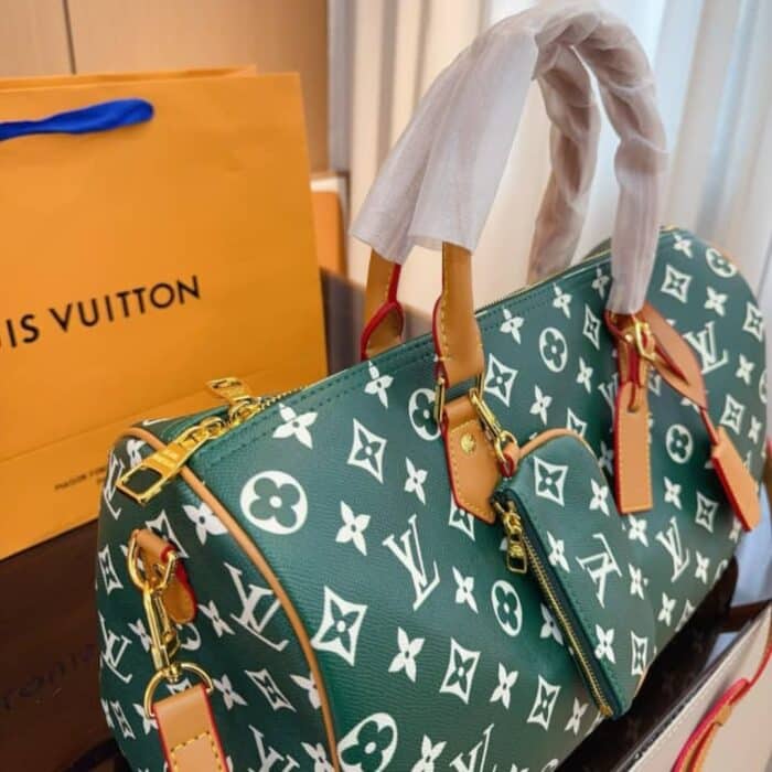 Louis Vuitton Speedy P9 Bandoulière 50 Vert 50cm M46991 - Image 7