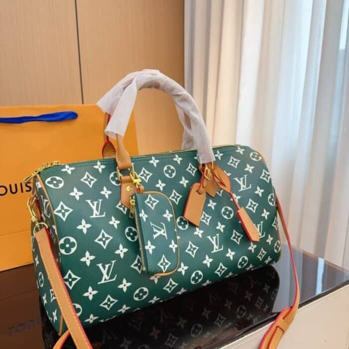 Louis Vuitton Speedy P9 Bandoulière 50 Vert 50cm M46991 - Image 6