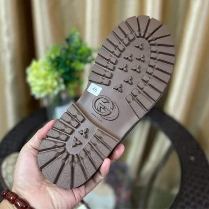 Gucci GG Slipper Horsebit Canvas Beige 655571 96G60 9762 - Image 7