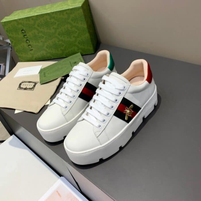 Gucci Women's Ace Platform Sneaker 577573 DOPE0 9064 - Image 3