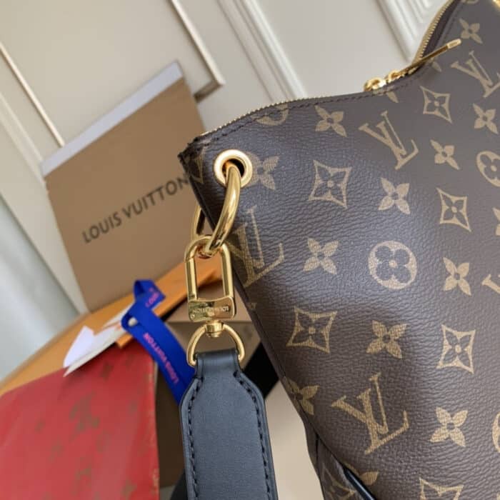 Louis Vuitton Monogram Odéon PM Bags Black 28cm M45353 - Image 6