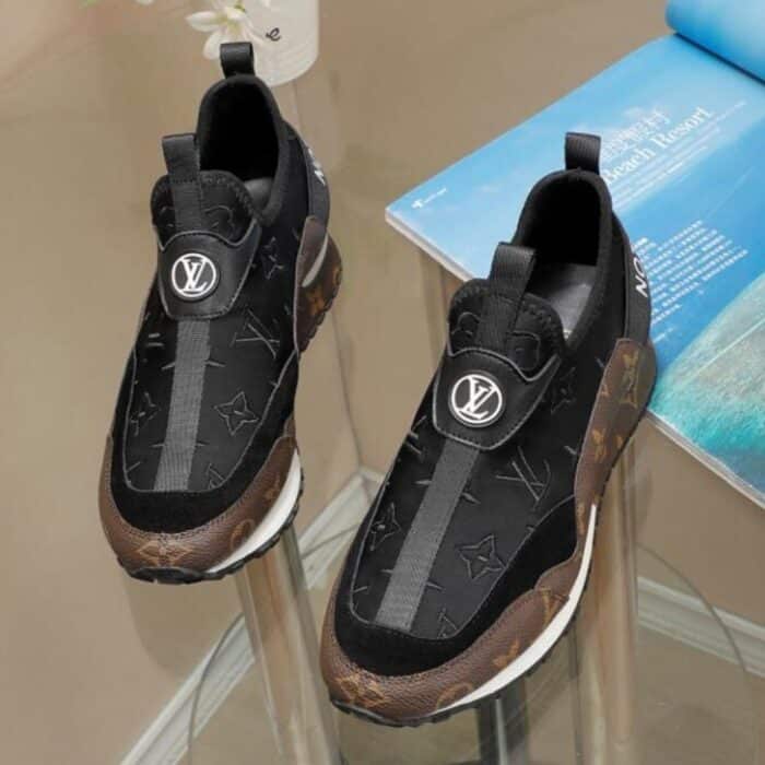 Louis Vuitton Run Away Sneaker Monogram Brown - Image 3