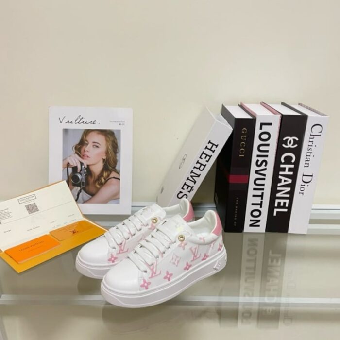 Louis Vuitton Time Out Sneaker Monogram Pink - Image 5