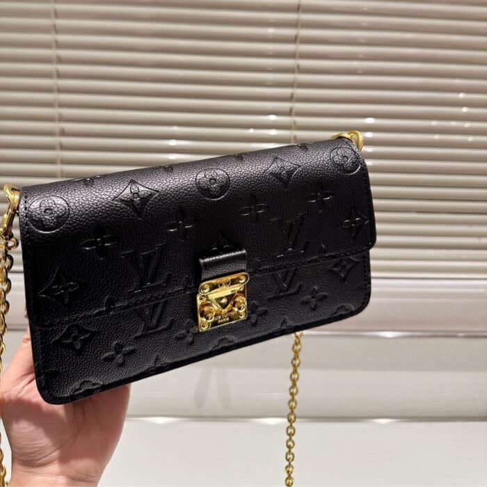 Louis Vuitton Wallet On Chain Métis Black 22cm M82637 - Image 3