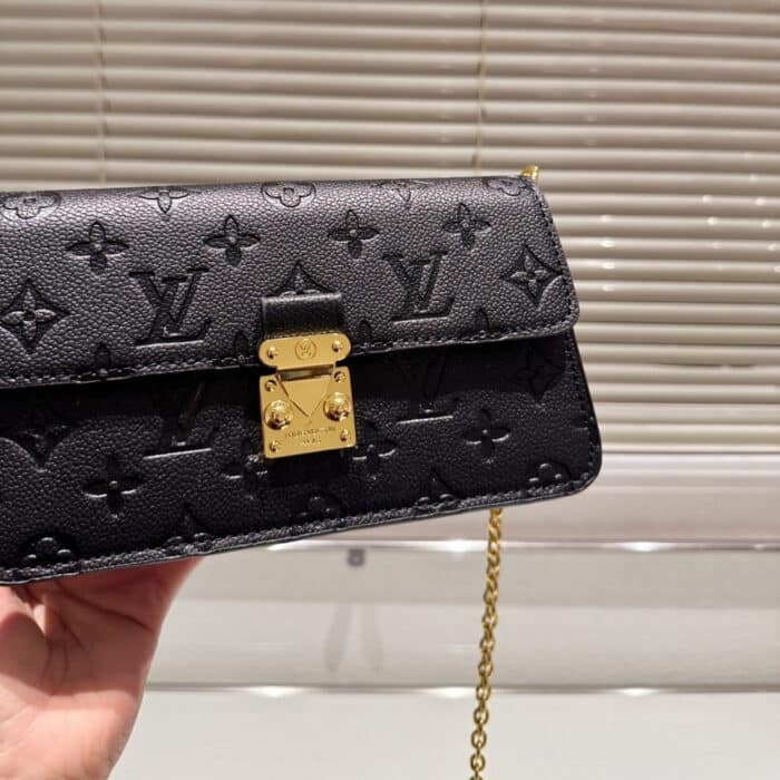 Louis Vuitton Wallet On Chain Métis Black 22cm M82637 - Image 5