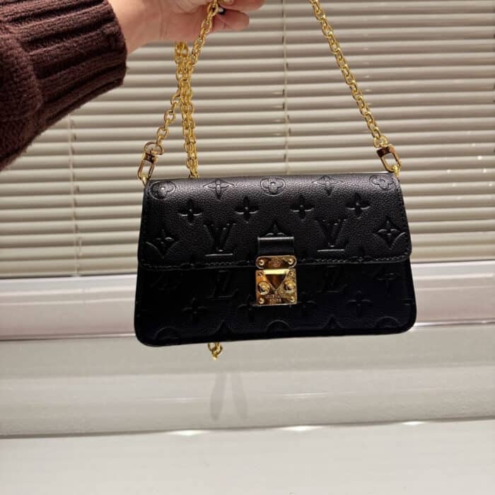Louis Vuitton Wallet On Chain Métis Black 22cm M82637 - Image 6