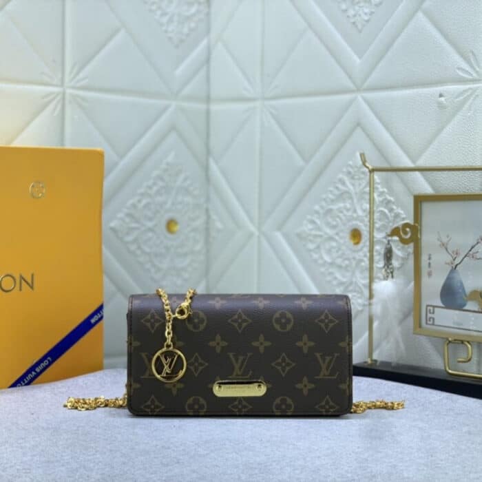 Louis Vuitton Wallet On Chain Lily 20cm M82509 - Image 9