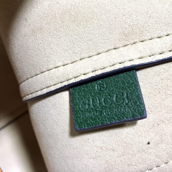 Gucci Ophidia GG Flora Medium Tote Green 44cm - Image 8